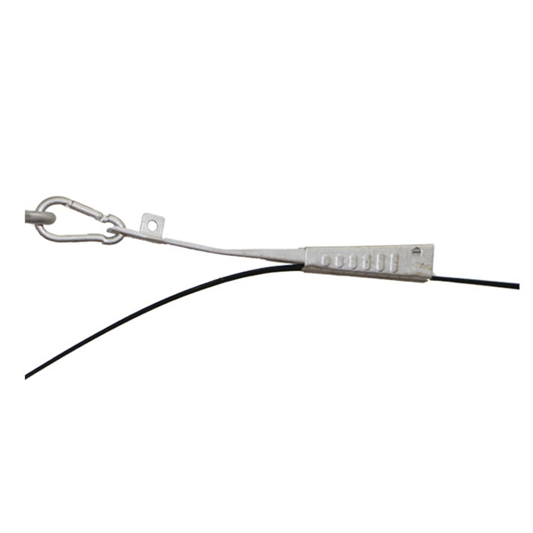 Fiber optic splice tray damaged